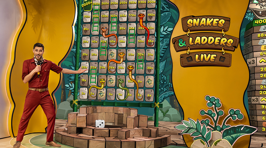 Snakes and Ladders Live Slot